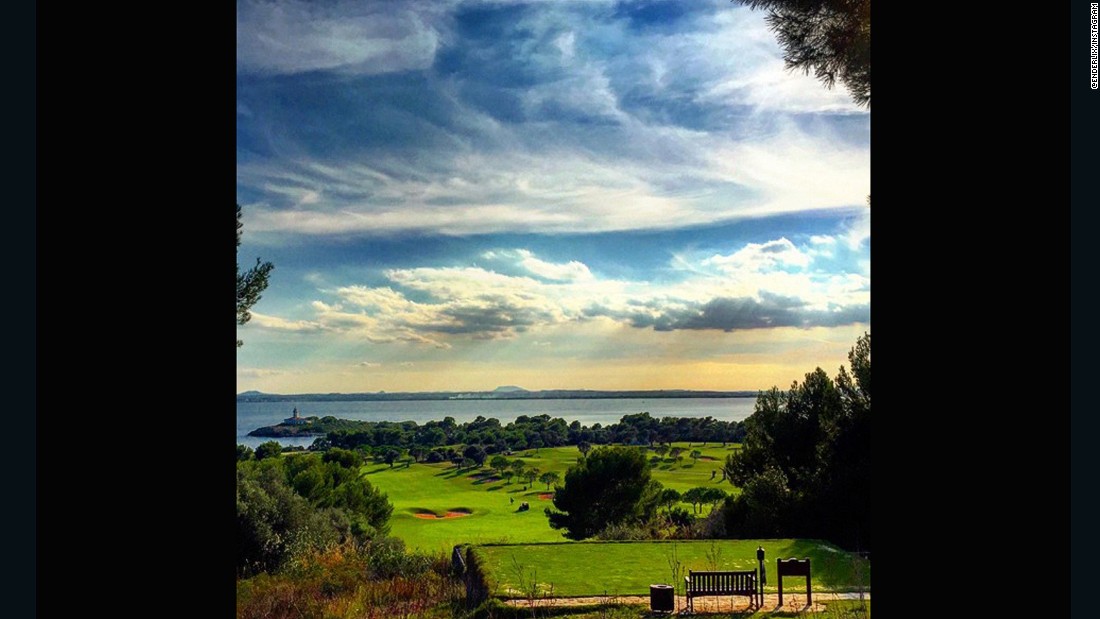 This snap sent to us by &lt;a href=&quot;https://instagram.com/enderlix/&quot; target=&quot;_blank&quot;&gt;@enderlix&lt;/a&gt; captures the sun&#39;s rays piercing through the clouds and into the Mediterranean Sea. &quot;The club takes its name from a nearby island just off the shore which, complete with its own lighthouse, can be seen from most of the holes,&quot; the club says.