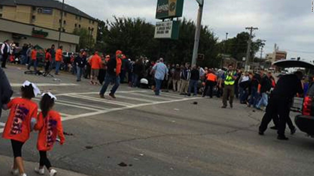 Witness Car plowed into crowd at parade CNN Video