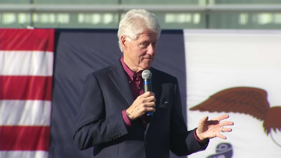 Bill Clinton Makes First 2016 Campaign Trail Appearance Cnn Video