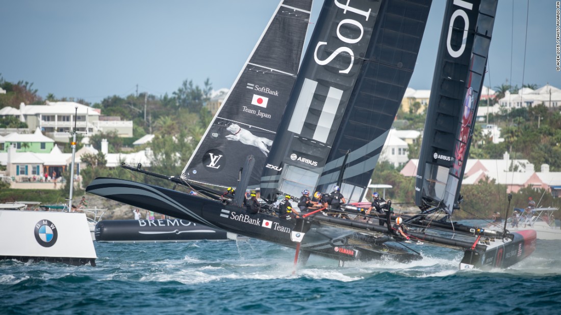 CNN&#39;s MainSail show visited Bermuda in October 2015 for the island&#39;s first staging of an America&#39;s Cup World Series event.
