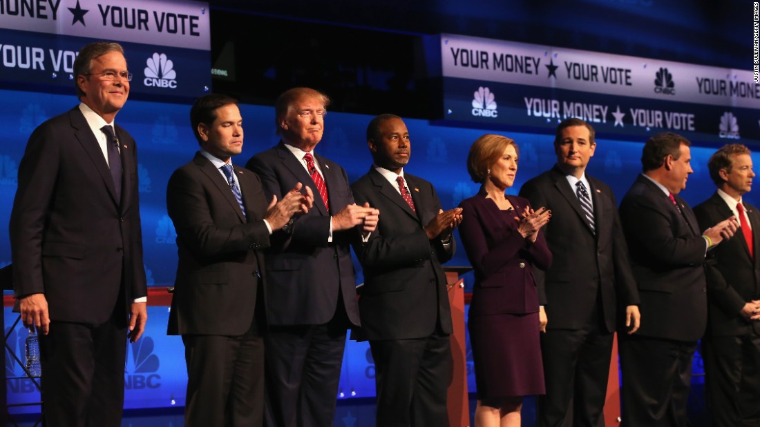 The third Republican debate by the numbers. Literally. CNNPolitics