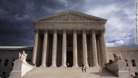 A 29 October 2006 photo shows the US Supreme Court in Washington, DC.            (Photo credit should read MANDEL NGAN/AFP/Getty Images)