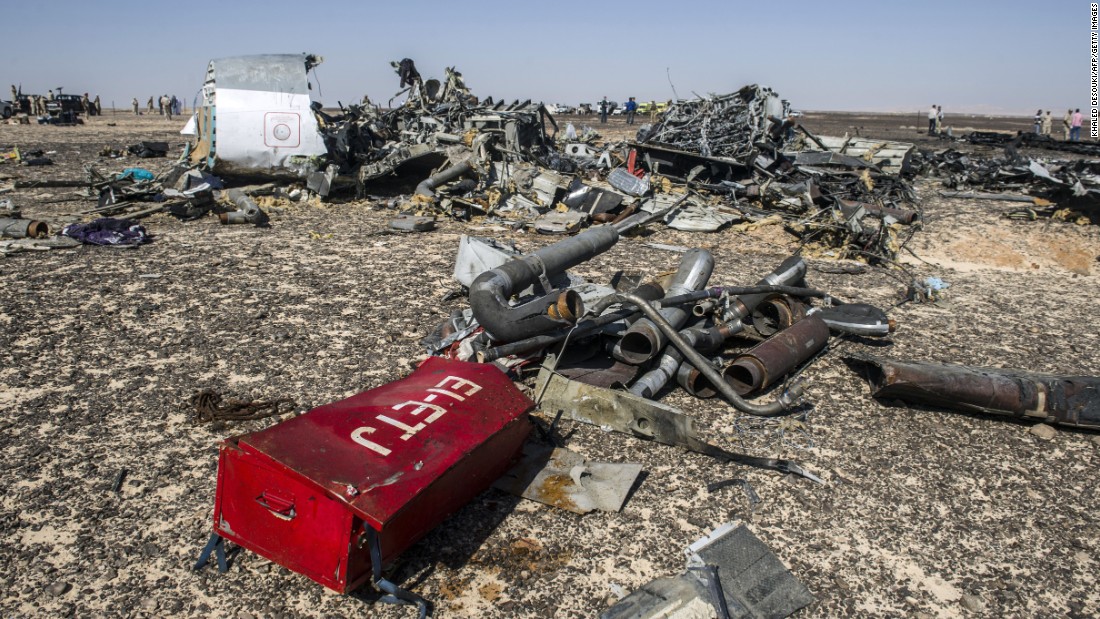 More debris is shown on November 1. The crash site is in a remote area of a region plagued by a violent Islamic insurgency.