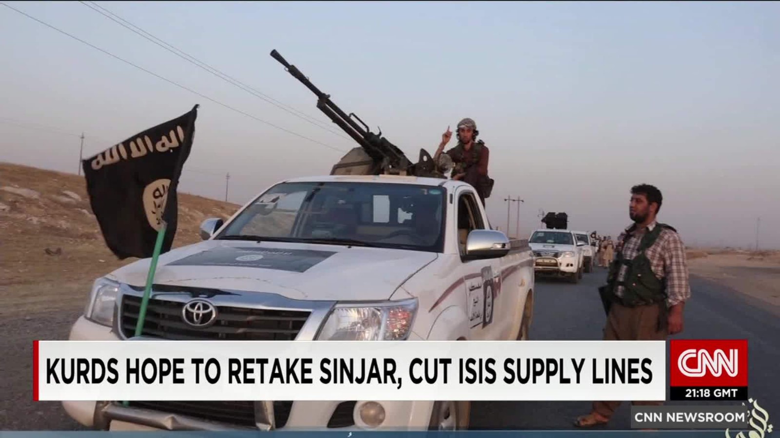 Kurdish Forces Aim To Retake Sinjar From Isis Cnn Video