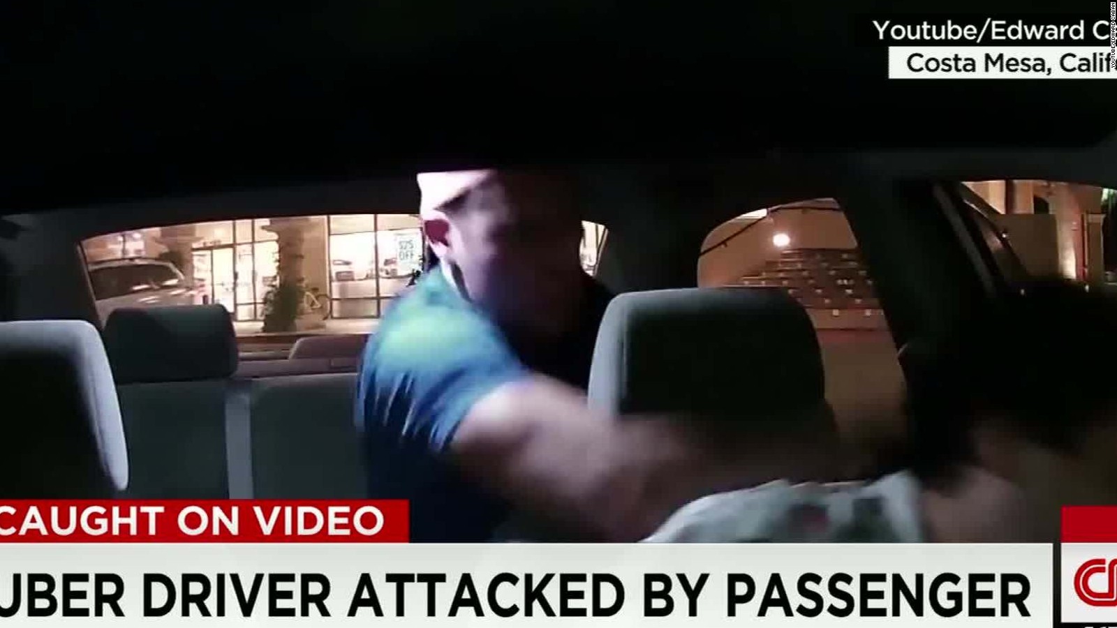 Uber driver attacked on camera CNN Video