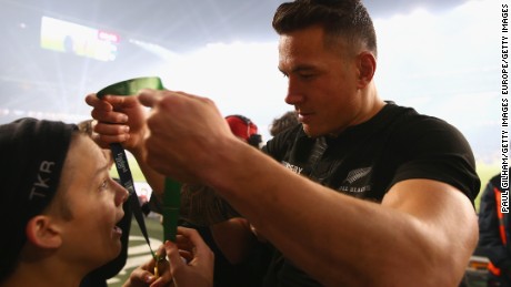 Sonny Bill Williams: All Black given new winner&#39;s medal after giving first to teen