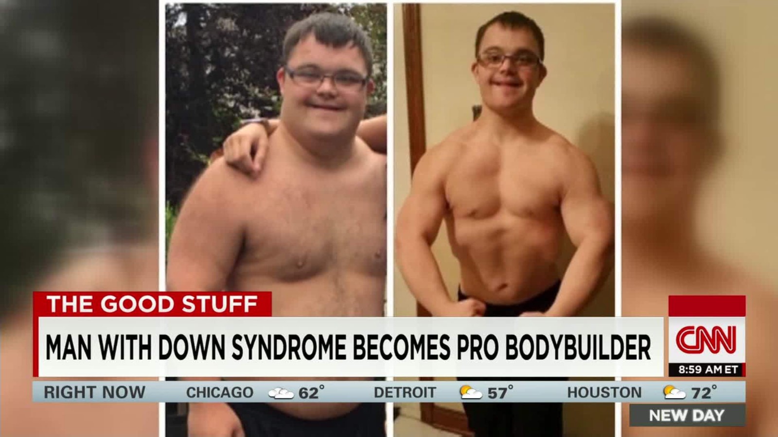 Man With Down Syndrome Becomes Pro Bodybuilder Cnn Video