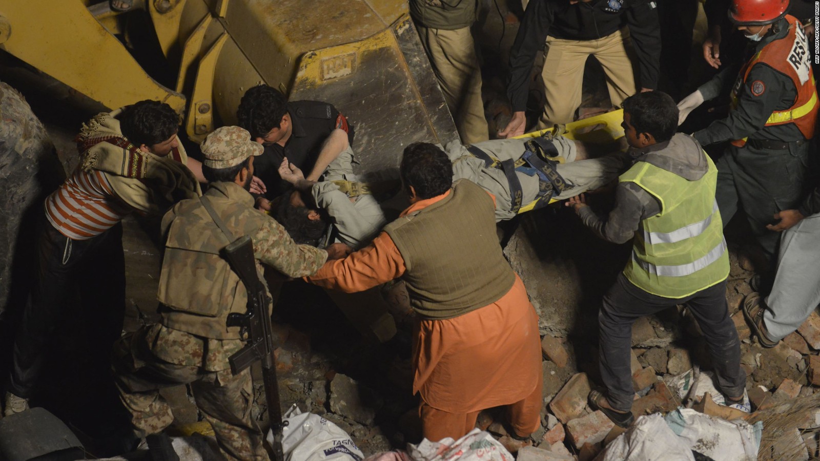 Pakistan building collapse At least 23 killed CNN