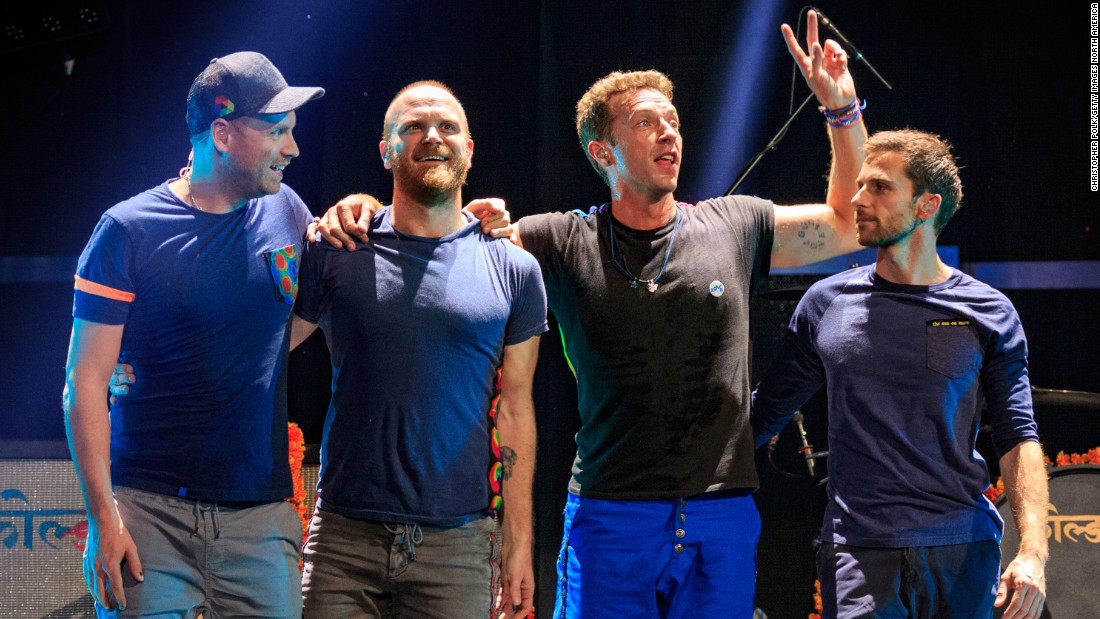 British pop-rock band Coldplay -- from left, guitarist Jonny Buckland, drummer Will Champion, frontman Chris Martin and bassist Guy Berryman -- will headline the halftime show at Super Bowl 50 in February, according to reports. Here are some of the memorable Super Bowl acts they will follow, both good and not so great.