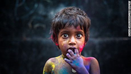 iReporter  Ashok Saravanan captured young children in Chennai, Indian, enjoying -- and creating -- the riotous explosion of color that marks the Hindu festival of Holi. http://ireport.cnn.com/docs/DOC-947602