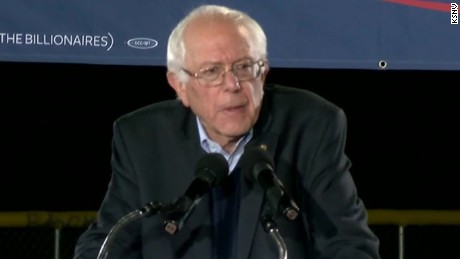 Bernie Sanders: Politics isn&#39;t &#39;bull&#39;