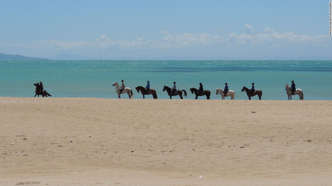 If lying on a beach doesn&#39;t appeal, then why not try riding along one? Fantasia Adventure Holidays offers treks for experienced riders from its base in the province of Cadiz.