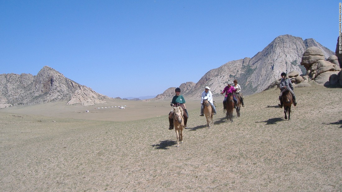 Riding across the vast Mongolian wildernesses is a pleasure that future generations might not get to experience, Sales thinks. &quot;Places like Mongolia are changing so quickly -- they&#39;ve already got mobile phones and satellite dishes, so I don&#39;t know how long it&#39;s going to be like that,&quot; he says.  