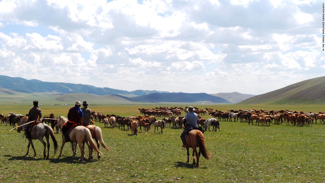 If you&#39;re after a more remote holiday, then Mongolia could be the perfect riding destination. 