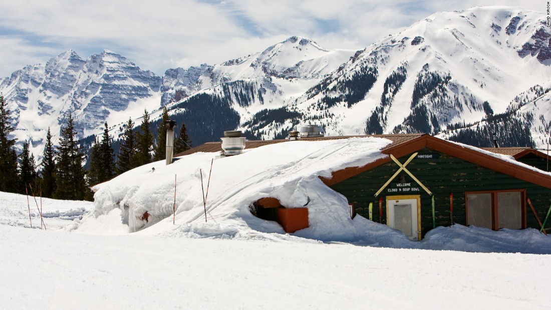 Ski Cuisine Eating On Top Of The World