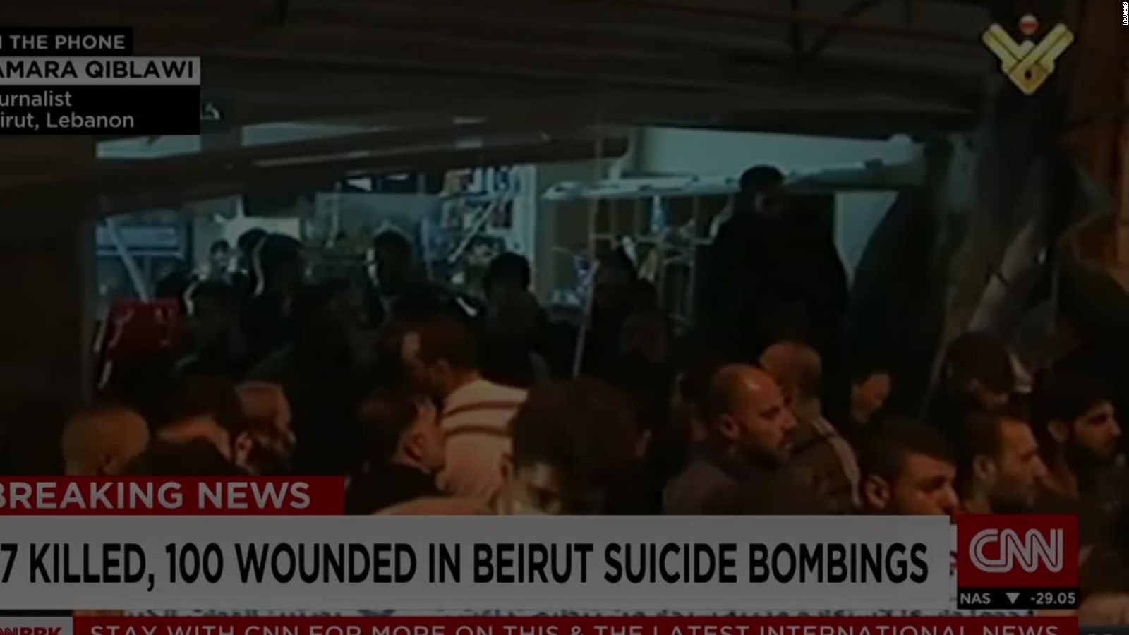 Twin Suicide Bombs Blasts Beirut Isis Claims Responsibility Cnn Video 