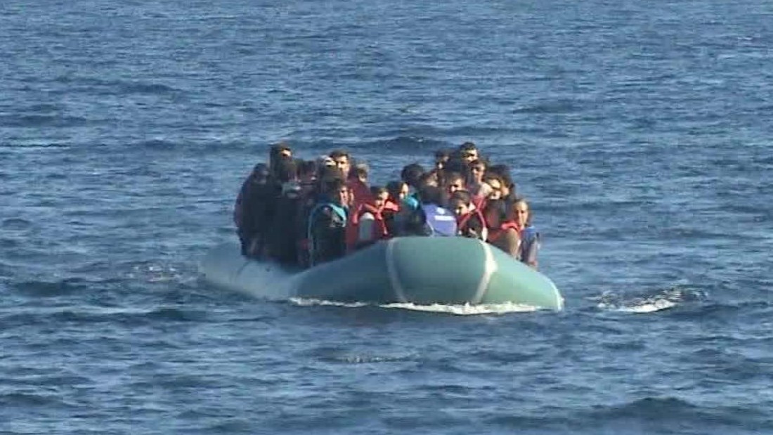 Migrants Reach Lesbos Cnn Video