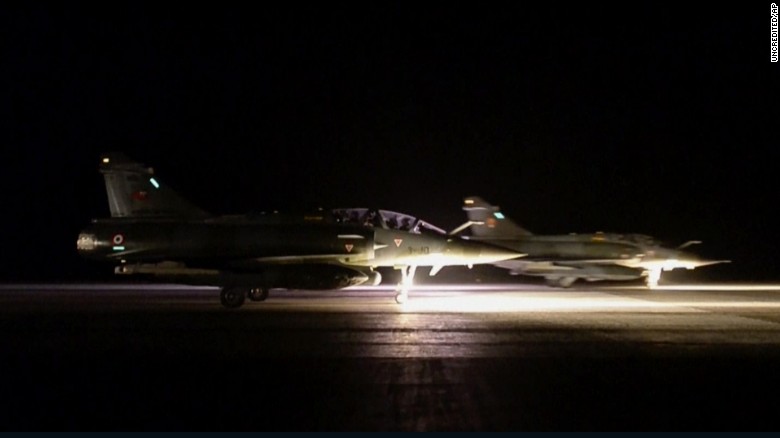 French Jets Bomb Isis In Syria In Wake Of Paris Attack Cnn Video 9749