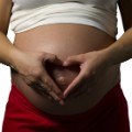 young pregnant woman STOCK