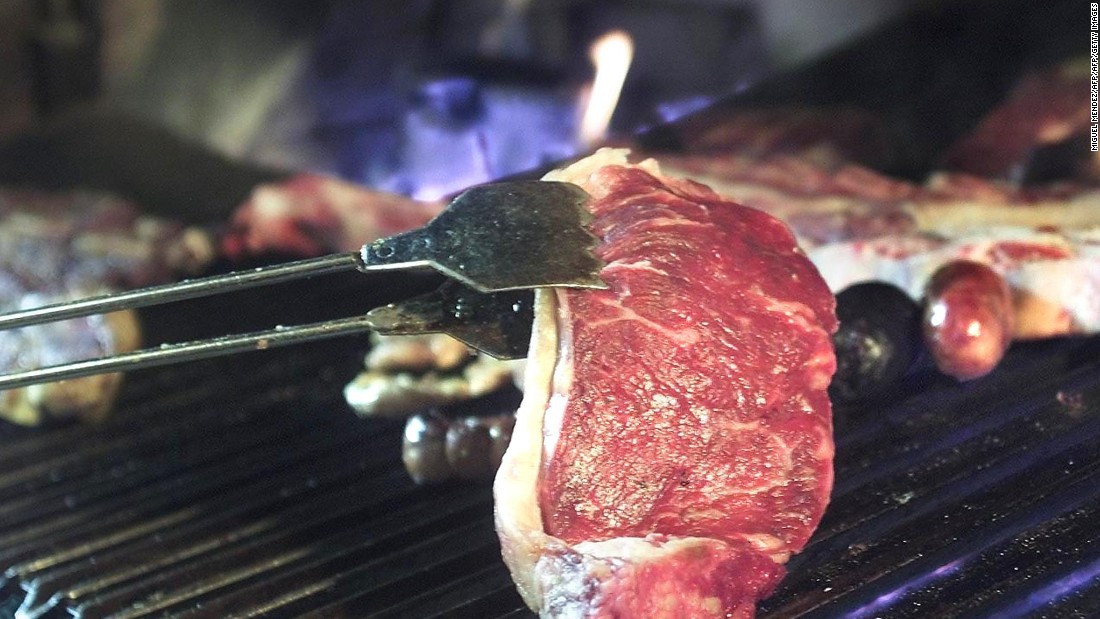 Steaks, on the other hand, stay contaminated mainly on the outside, so as long as the exterior is cooked, the meat within should be safe to eat.