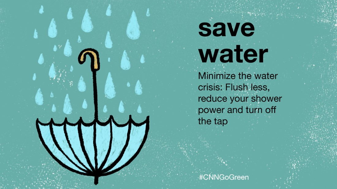 &lt;a href=&quot;http://www.waterwise.org.uk/pages/water-saving-advice-and-tips.html&quot; target=&quot;_blank&quot;&gt;According to British NGO Waterwise&lt;/a&gt;, some old-fashioned toilets use 13 liters of water every flush -- over 6 times the amount of the recommended daily use.  Using a dual flush toilet can save water. Switching to a &quot;low flow&quot; shower head reduces the amount of water usage, and maintains the power of a normal shower.  &lt;br /&gt;