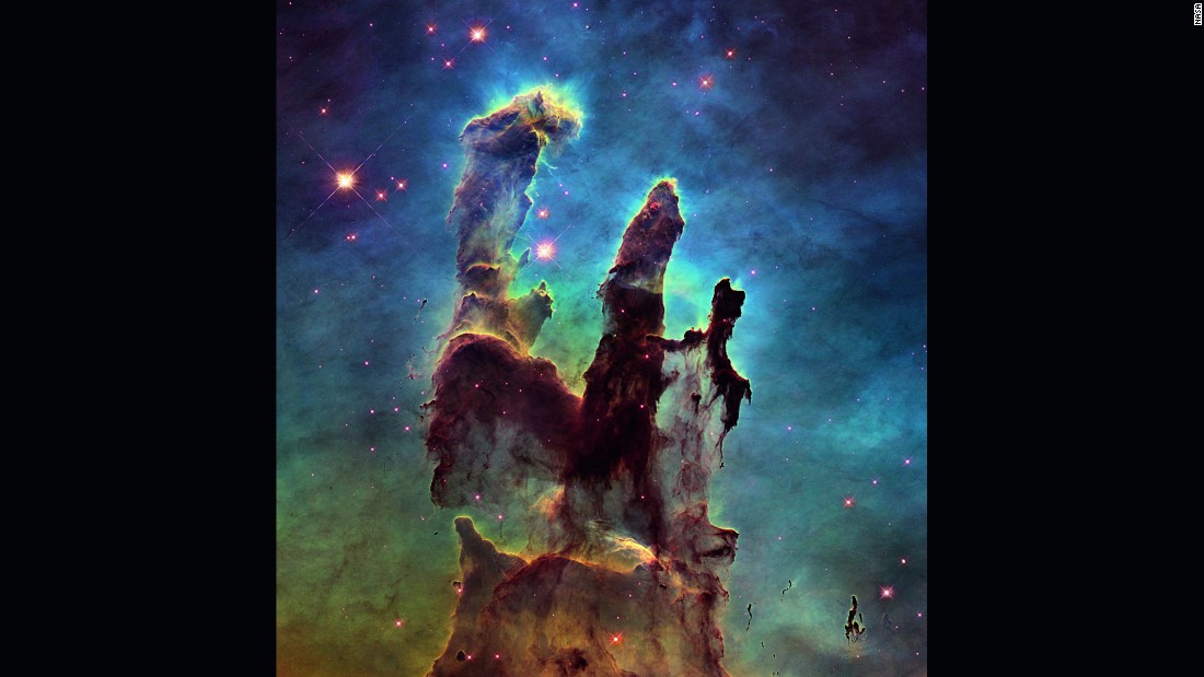 &lt;strong&gt;January 6:&lt;/strong&gt; NASA releases a stunning new image of the so-called &lt;a href=&quot;http://www.cnn.com/2015/01/06/tech/nasa-pillars-creation/index.html&quot; target=&quot;_blank&quot;&gt;Pillars of Creation,&lt;/a&gt; one of the space agency&#39;s most iconic discoveries. The giant columns of cold gas, in a small region of the Eagle Nebula, were popularized by a similar image taken by the &lt;a href=&quot;http://www.cnn.com/2015/04/19/photos/cnnphotos-hubble-space-telescope-25th-anniversary/&quot; target=&quot;_blank&quot;&gt;Hubble Space Telescope&lt;/a&gt; in 1995. &lt;a href=&quot;http://www.cnn.com/2014/01/10/tech/gallery/wonders-of-the-universe/index.html&quot; target=&quot;_blank&quot;&gt;See other wonders of the universe&lt;/a&gt;