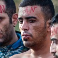 refugees iran lips sewn up