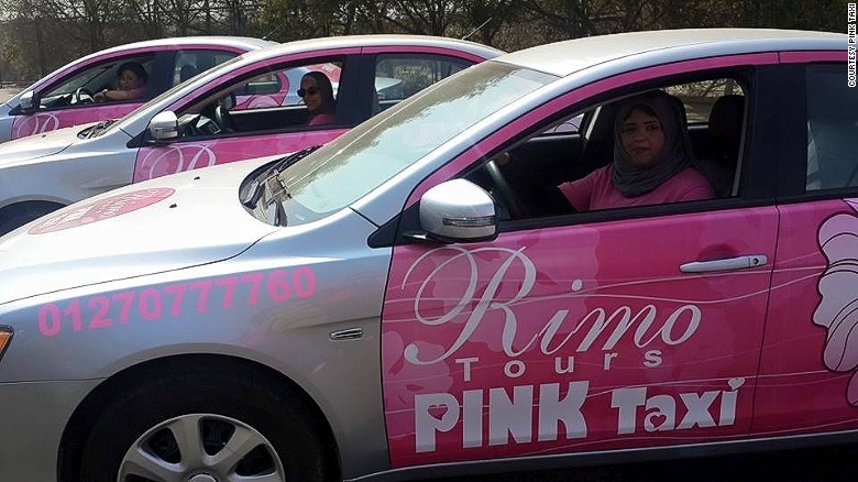 Pink Taxi&#39;s drivers are women and only accept women as passengers.