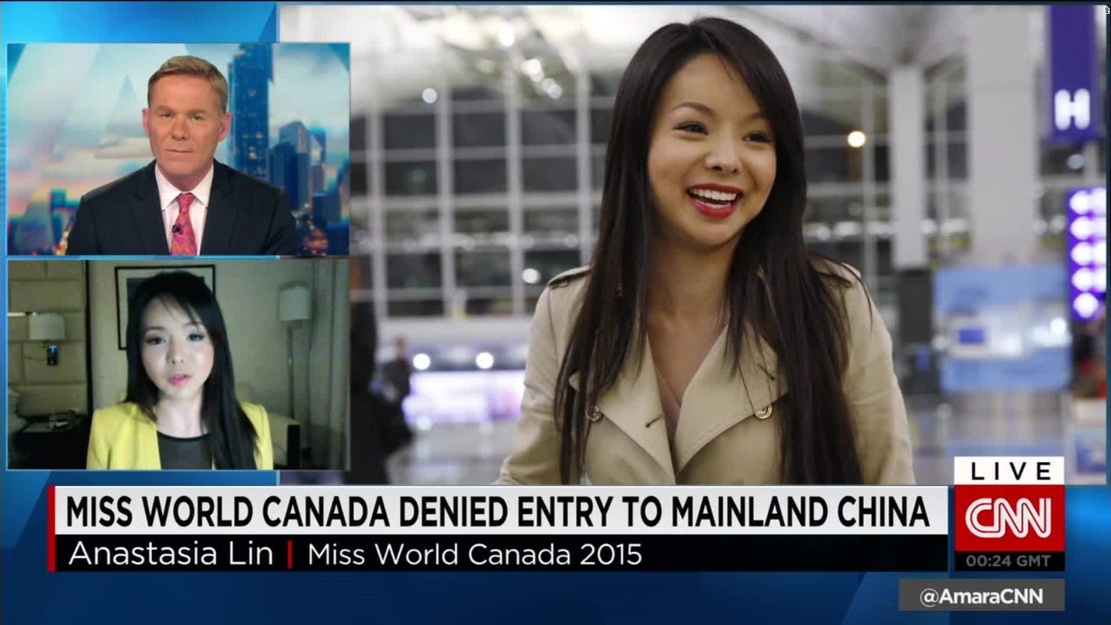 Miss World Contestant Denied Entry To China Cnn Video 5438