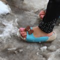 refugee shoe snow