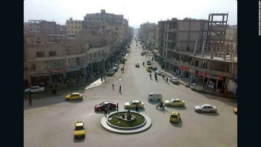 In this undated photo, provided to CNN by RBSS, you can see normal life in Raqqa -- once one of Syria&#39;s most liberal cities -- before the start of the civil war. 