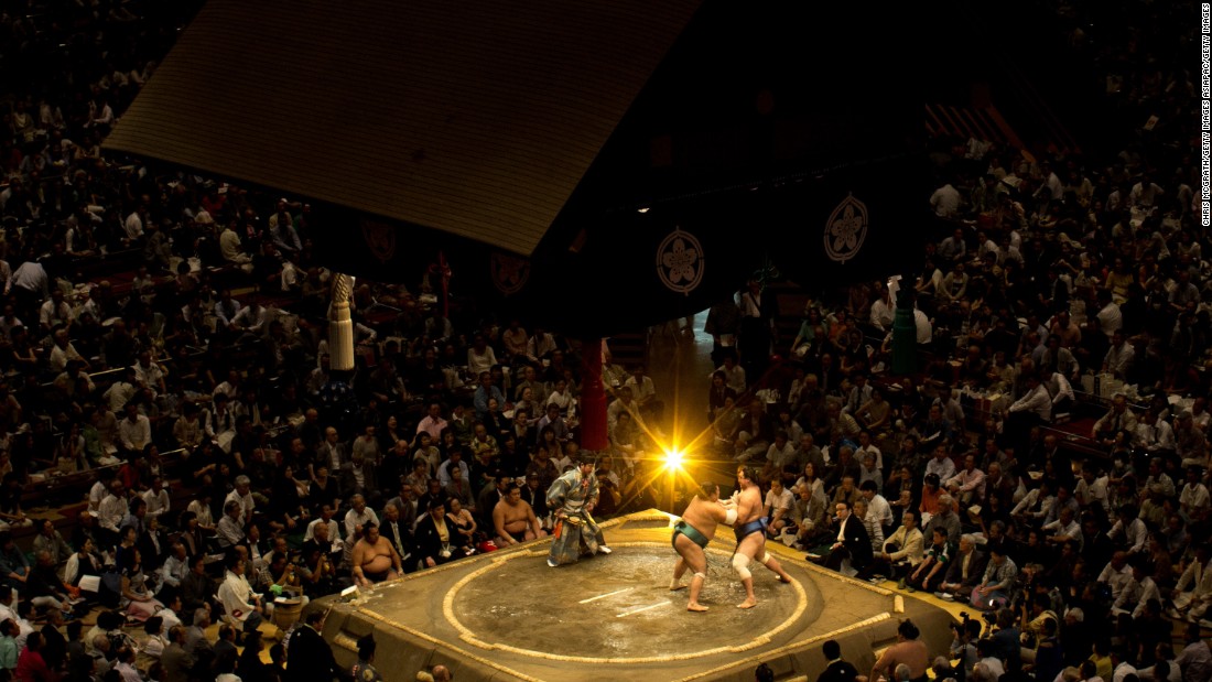 The spiritual home of the sport is the Ryogoku Kokugikan in Sumida Ward, Tokyo. It hosts the Spring, Summer and Autumn tournaments.  The original Kokugikan was built in the early 20th century, as the sport gained popularity in Meiji-era Japan. &lt;br /&gt;&lt;br /&gt;Now the sport needs to compete with Japan&#39;s other two major spectator sports, baseball and soccer. While there are sumo clubs for all ages, and a competitive varsity-level league, interest in the sport, which requires intense dedication and levels of privation that many young Japanese are not willing to endure, is waning and the top echelons of the sport dominated by overseas wrestlers.  