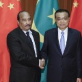 Mauritania china handshake