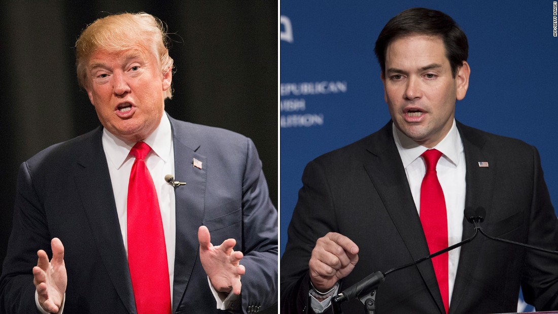 Poll Trump Leads Rubio In Florida By Double Digits Cnn Video 1396