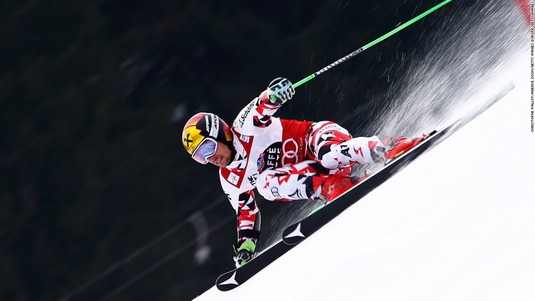 Hirscher plans to retire in 2019 when aged 30, having had another bid at Olympic glory in  South Korea.