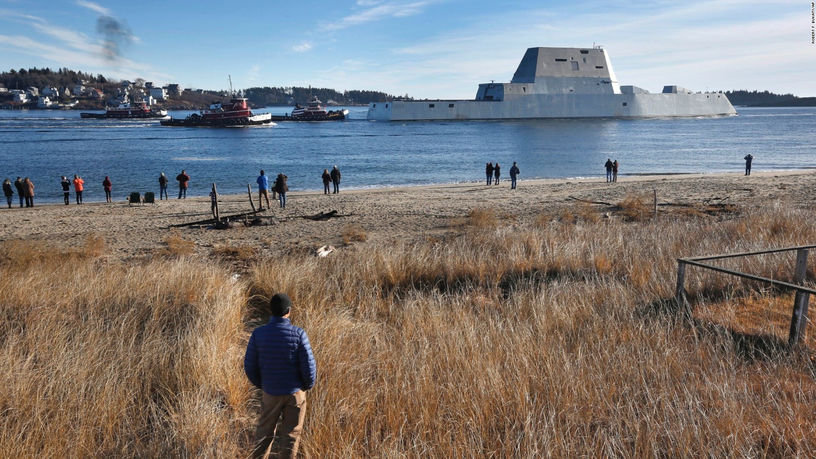 New Stealth Destroyer Turned Over To U.S. Navy - CNNPolitics