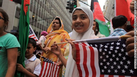 The Pew survey showed 9 in 10 American Muslims said they were proud to be both.