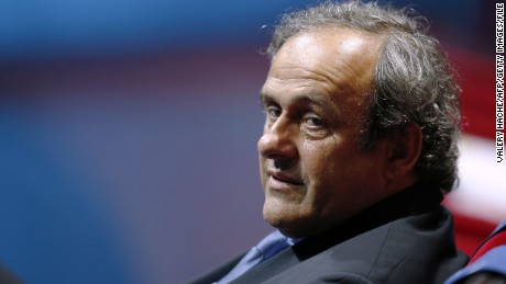 Michel Platini withdraws name from FIFA presidential race