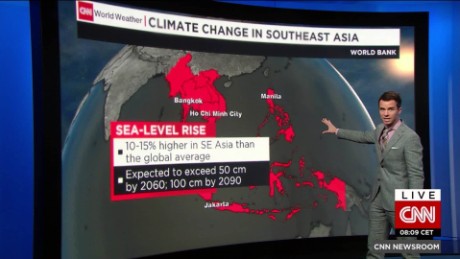 Rising sea levels a threat to coastal cities?