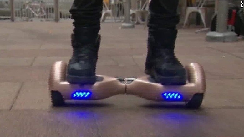 Hoverboard concerns after series of fires