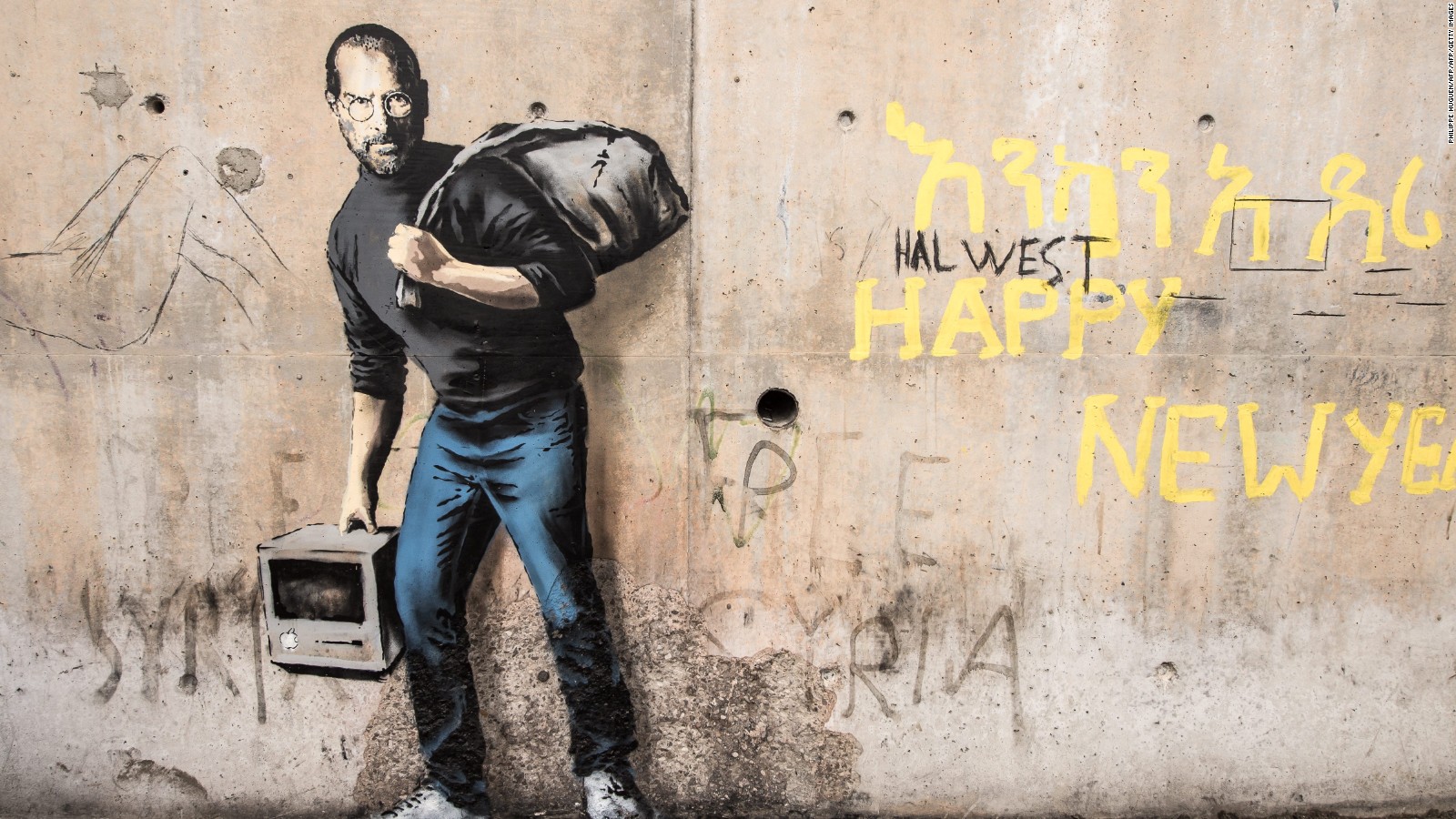 Artist Banksy S Latest Works Appear In Calais France Style