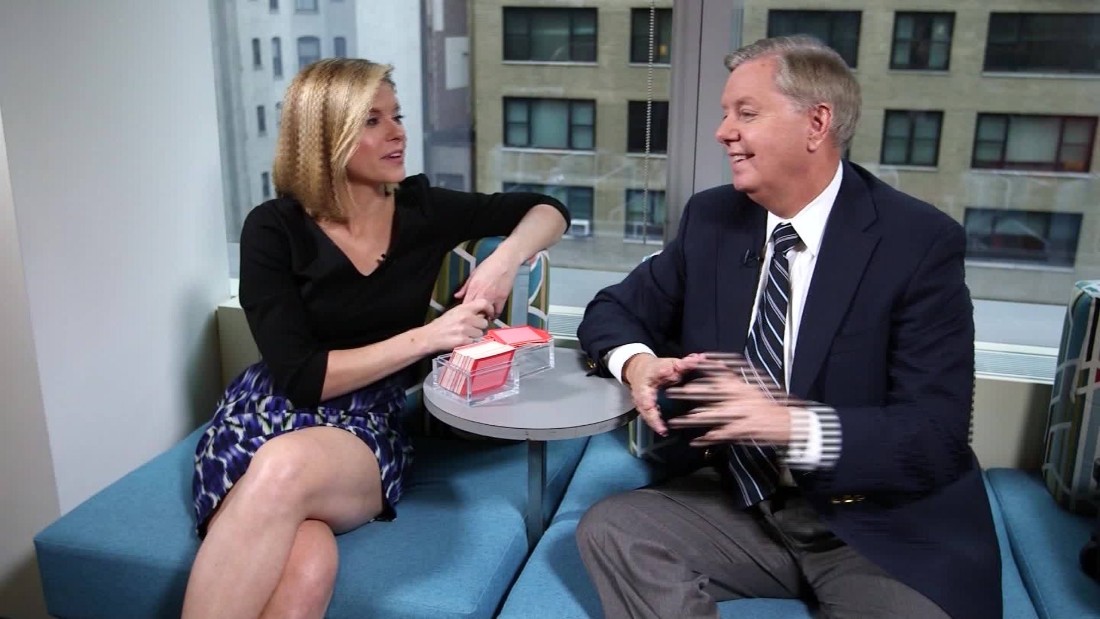 Kate Bolduan puts Lindsey Graham in the hot seat - CNN Video.