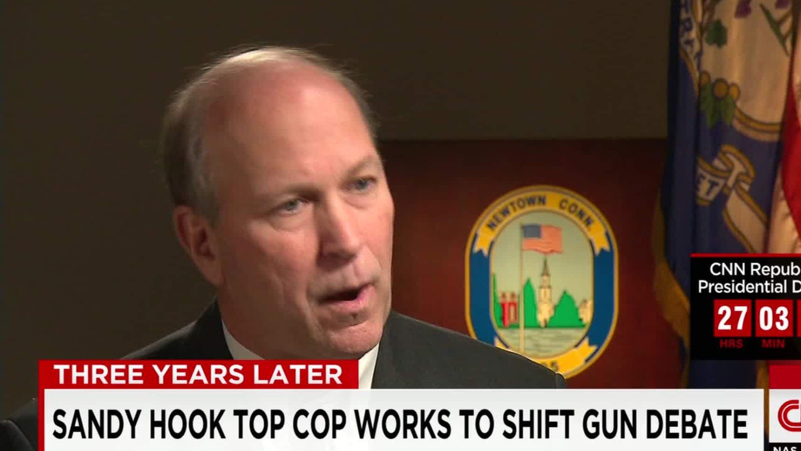 Former Sandy Hook Top Cop Pushing For Safer Guns Cnn Video