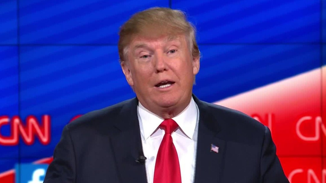 Donald Trump Responds To Debate Booing Cnn Video 