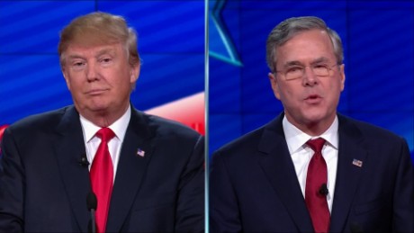 Highlights from the Trump/Bush splitscreen