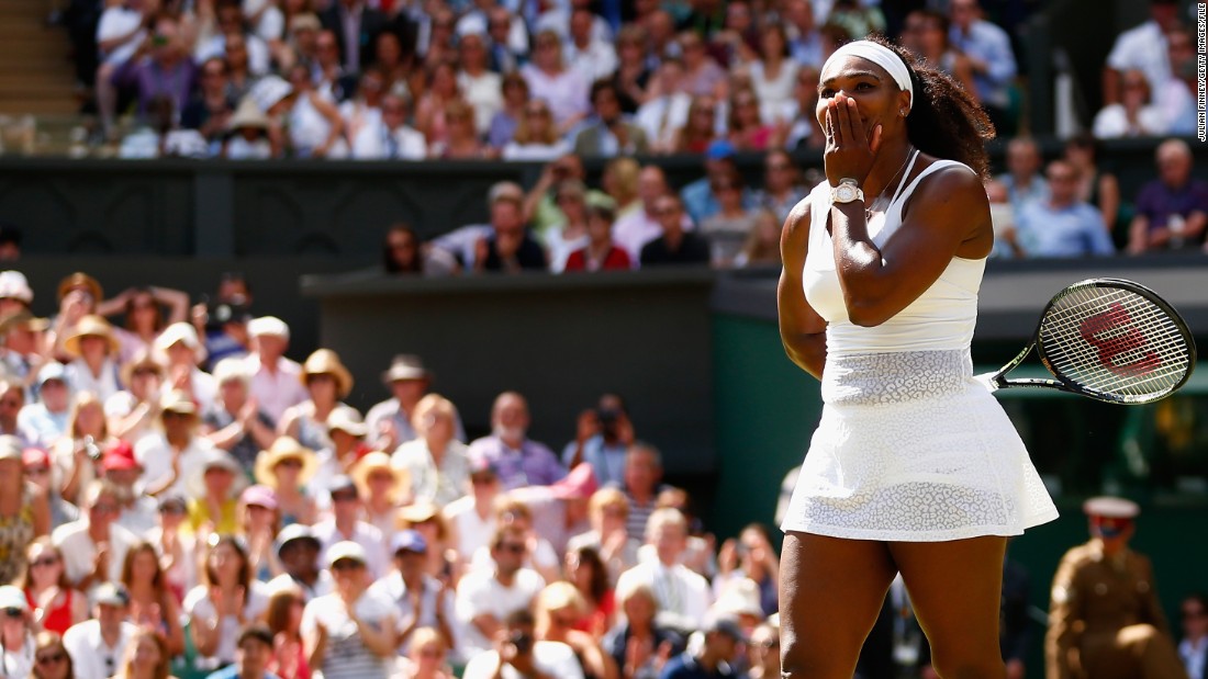 Williams claimed the Australian Open, French Open and Wimbledon titles in a landmark year, and said she was &quot;beyond honored&quot; to become only the third individual female winner in the award&#39;s 61-year history. It offered &quot;hope to continue on and do better,&quot; she said.
