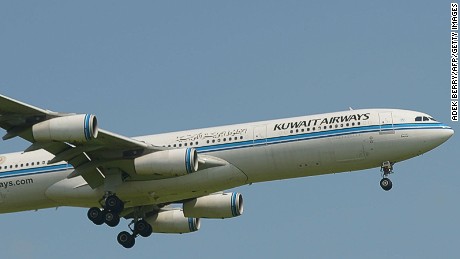 Kuwait Airways says it&#39;s not permitted to do business with Israel or Israelis under Kuwaiti law.