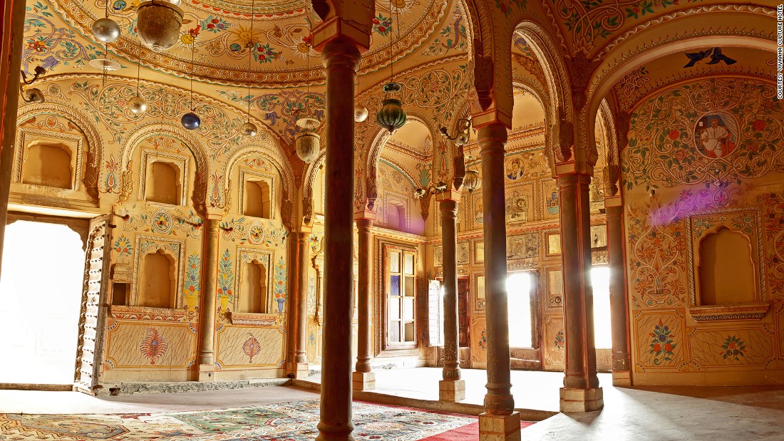 &lt;strong&gt;Shekhawati, Rajasthan: &lt;/strong&gt;Some of the best preserved &lt;a href=&quot;/2015/12/21/travel/india-haveli-painted-mansions/index.html&quot; target=&quot;_blank&quot;&gt;havelis, India&#39;s lavishly decorated heritage mansions&lt;/a&gt;, can be found in Rajasthan&#39;s Shekhawati region. Once built as a means of boasting of one&#39;s wealth, the facades and interiors of havelis are covered with exquisite and colorful wall murals that depict everything from the owner&#39;s travel memoirs to folk mythology. &lt;a href=&quot;/2016/05/03/hotels/india-himalayan-hideaways/index.html&quot; target=&quot;_blank&quot;&gt;READ: Wonder walls: Inside India&#39;s exquisitely decorated haveli mansions&lt;/a&gt;