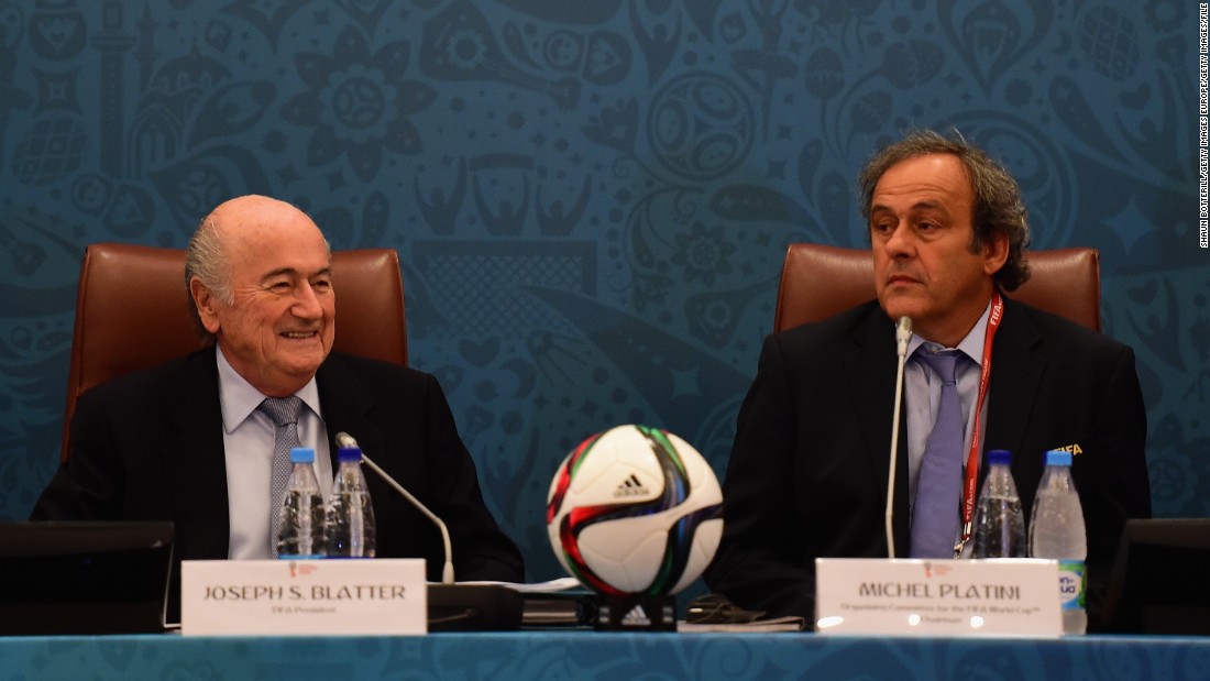 FIFA president Sepp Blatter and UEFA president Michel Platini are banned by FIFA&#39;s Ethics Committee for eight years. The ban relates to all football-related activity and is effective immediately. 