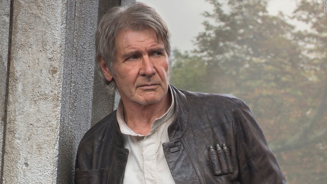 &lt;strong&gt;Han Solo&lt;/strong&gt; (Harrison Ford) returns, but is he back to his smuggling ways? It&#39;s been 38 years since Ford initially starred as the scruffy looking nerf herder, and it&#39;s rumored he&#39;s the top-paid actor on the project. 